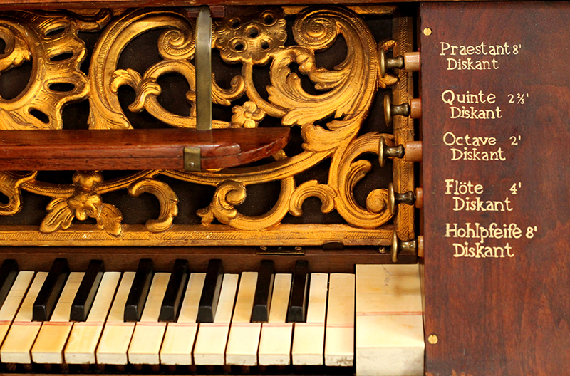 Die Hess-Spiegelkabinett-Orgel (Gouda/NL, um 1775)